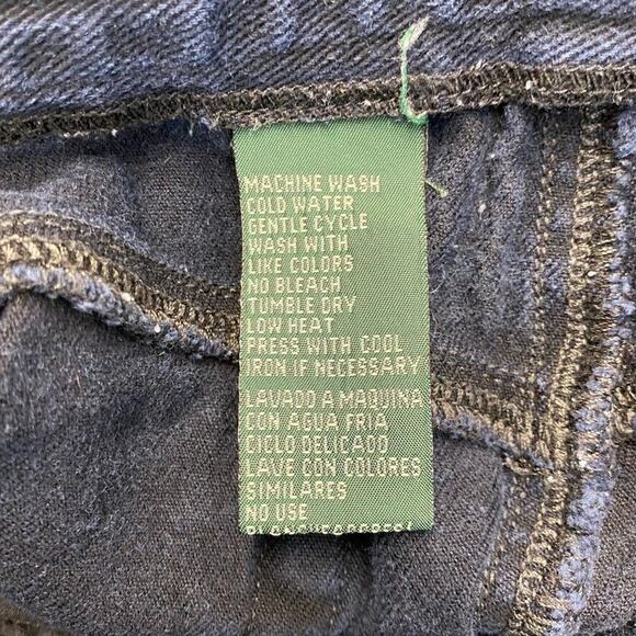 Ralph Lauren Jeans Women 6 Blue Dark Wash Denim Straight Leg Mid Rise Stretch - Picture 2 of 10